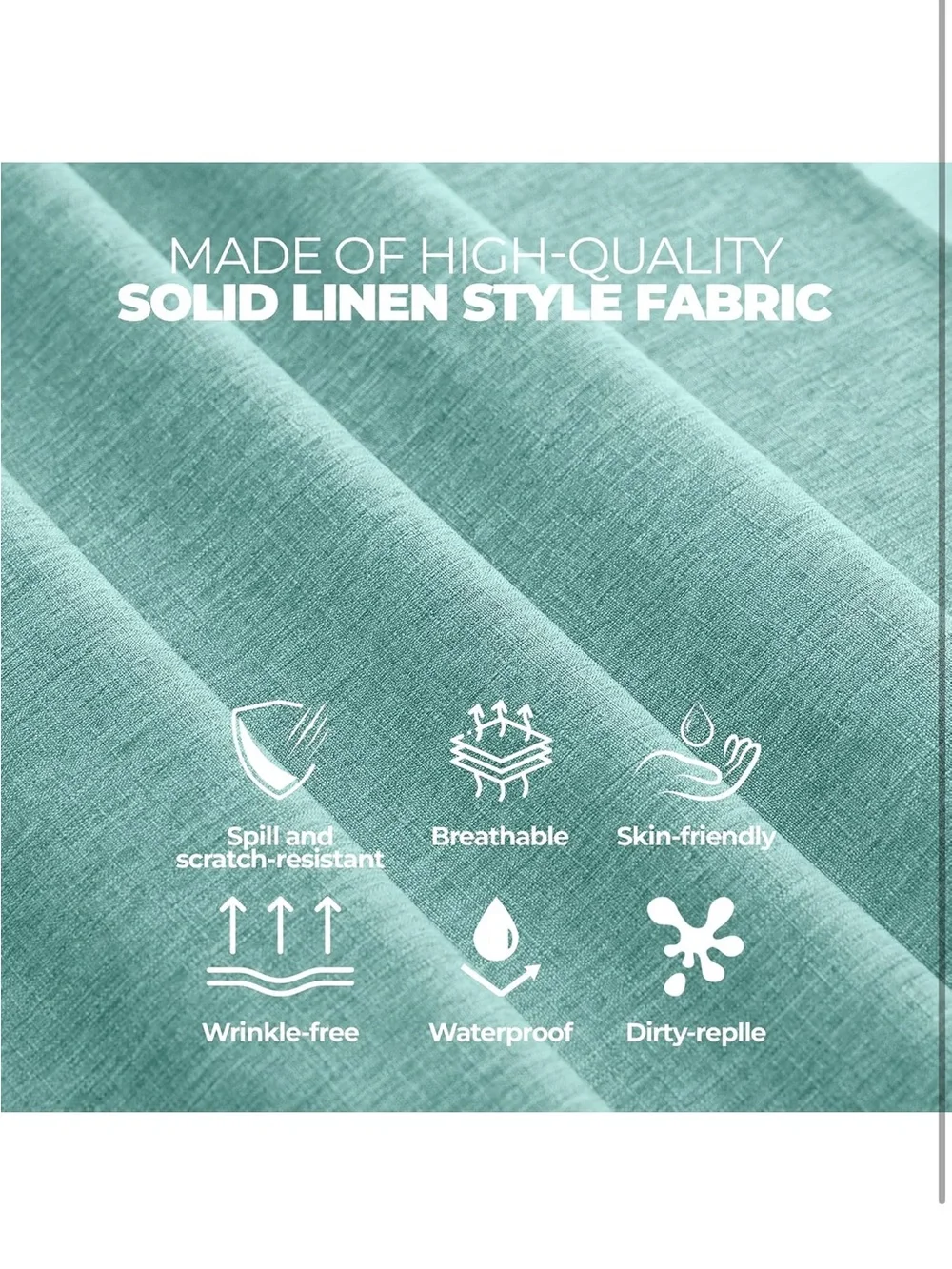 Decorelia waterproof round